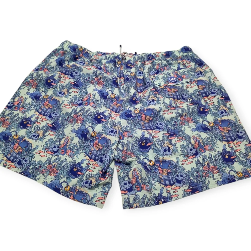 Peter Millar Seaside Lit Up Swim Trunk